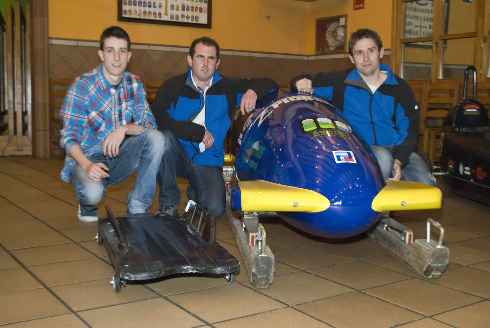 diaz pintado y fernandez bobsleigh | FEDH | Federación Española de Deportes de Hielo