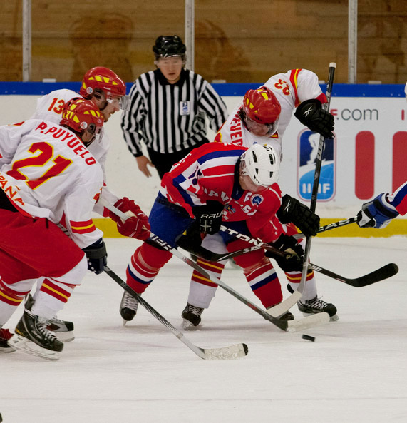 españa croacia quevedo puyuelo gonzalez hockey hielo | FEDH | Federación Española de Deportes de Hielo