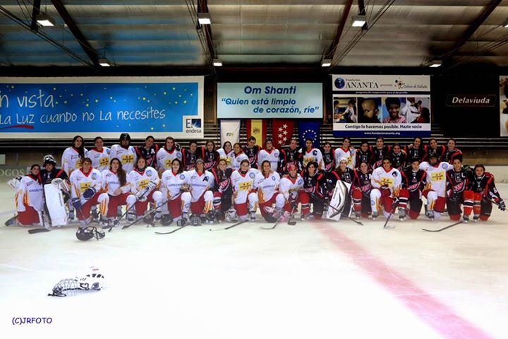 hockey hielo FEMENINO | FEDH | Federación Española de Deportes de Hielo