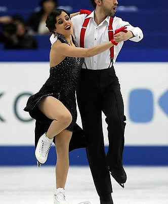 1403 Sara Adri 1401 Marta Garcia PATINAJE ARTÍSTICO POR PAREJAS SOBRE HIELO | FEDH | Federación Española de Deportes de Hielo