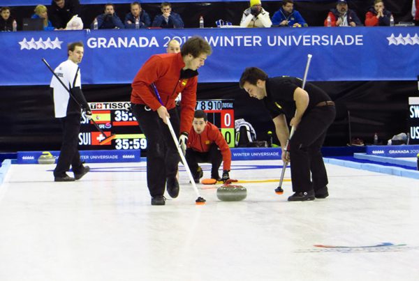 CURLING GRANADA WINTER UNIVERSIADE ESPAÑA | FEDH | Federación Española de Deportes de Hielo
