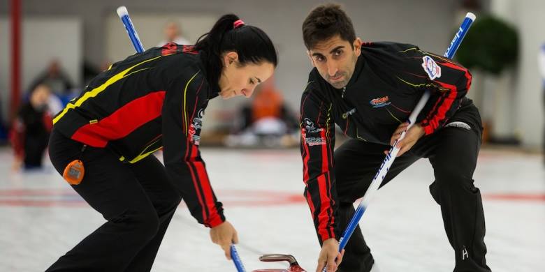 , España vence a Canadá en el mundial mixto de curling, Real Federación Española Deportes de Hielo