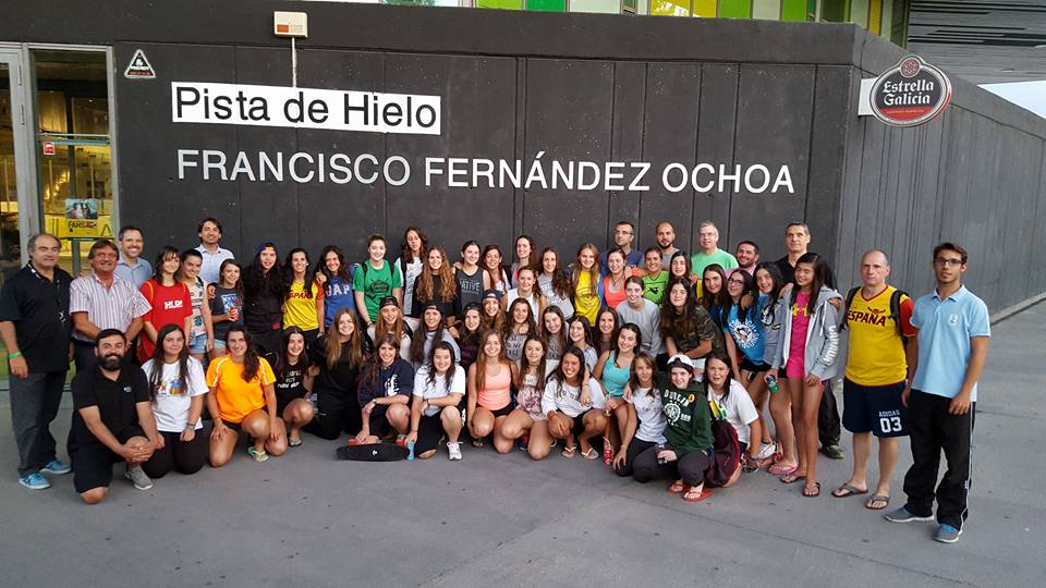 , Finaliza el Campamento de Tecnificación y Desarrollo de HH Femenino y comienza el Curso de Árbitros, Real Federación Española Deportes de Hielo
