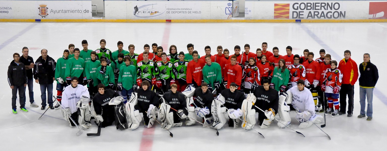 , Éxito de las Jornadas de Detección U16 de Jaca, Real Federación Española Deportes de Hielo