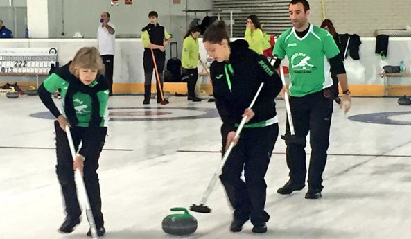 , Harrikada 1, primer líder de la Liga Norte-Sur de Curling, Real Federación Española Deportes de Hielo