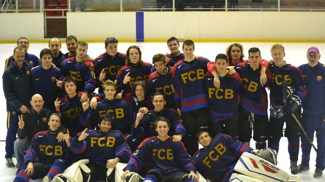 , El FC Barcelona U20 consigue el doblete tras alzarse con la Copa de España de Hockey Hielo, Real Federación Española Deportes de Hielo