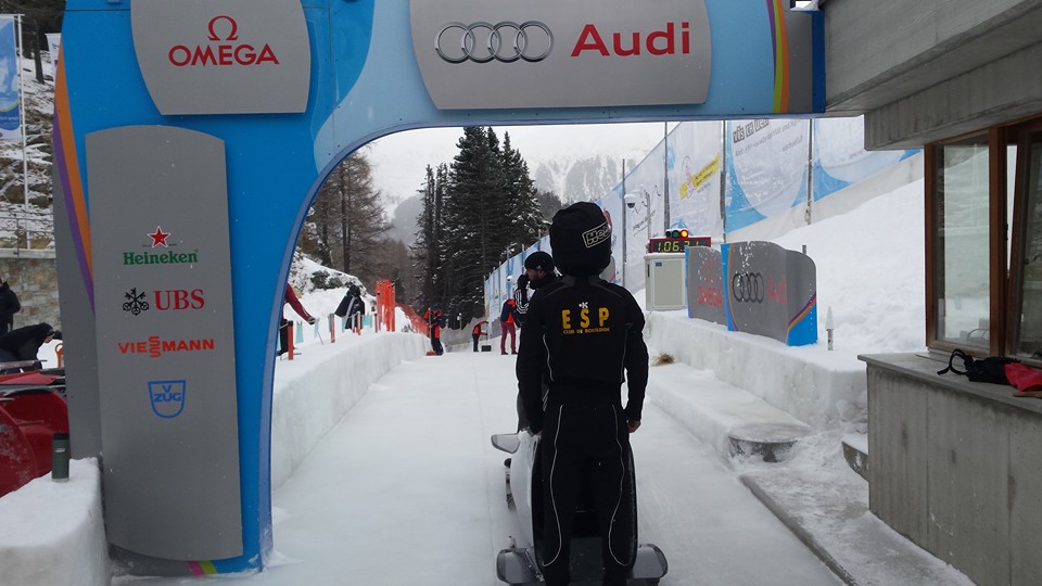 , St Moritz prueba de fuego para el Monobob español, Real Federación Española Deportes de Hielo