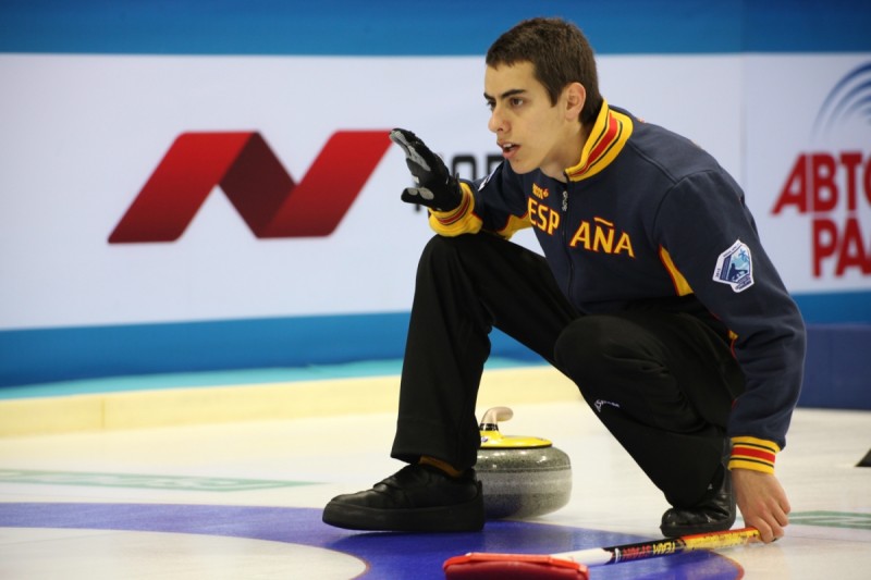 , España se despide del Mundial de Curling Dobles Mixto de Karlstad con una victoria ante Bielorrusia, Real Federación Española Deportes de Hielo