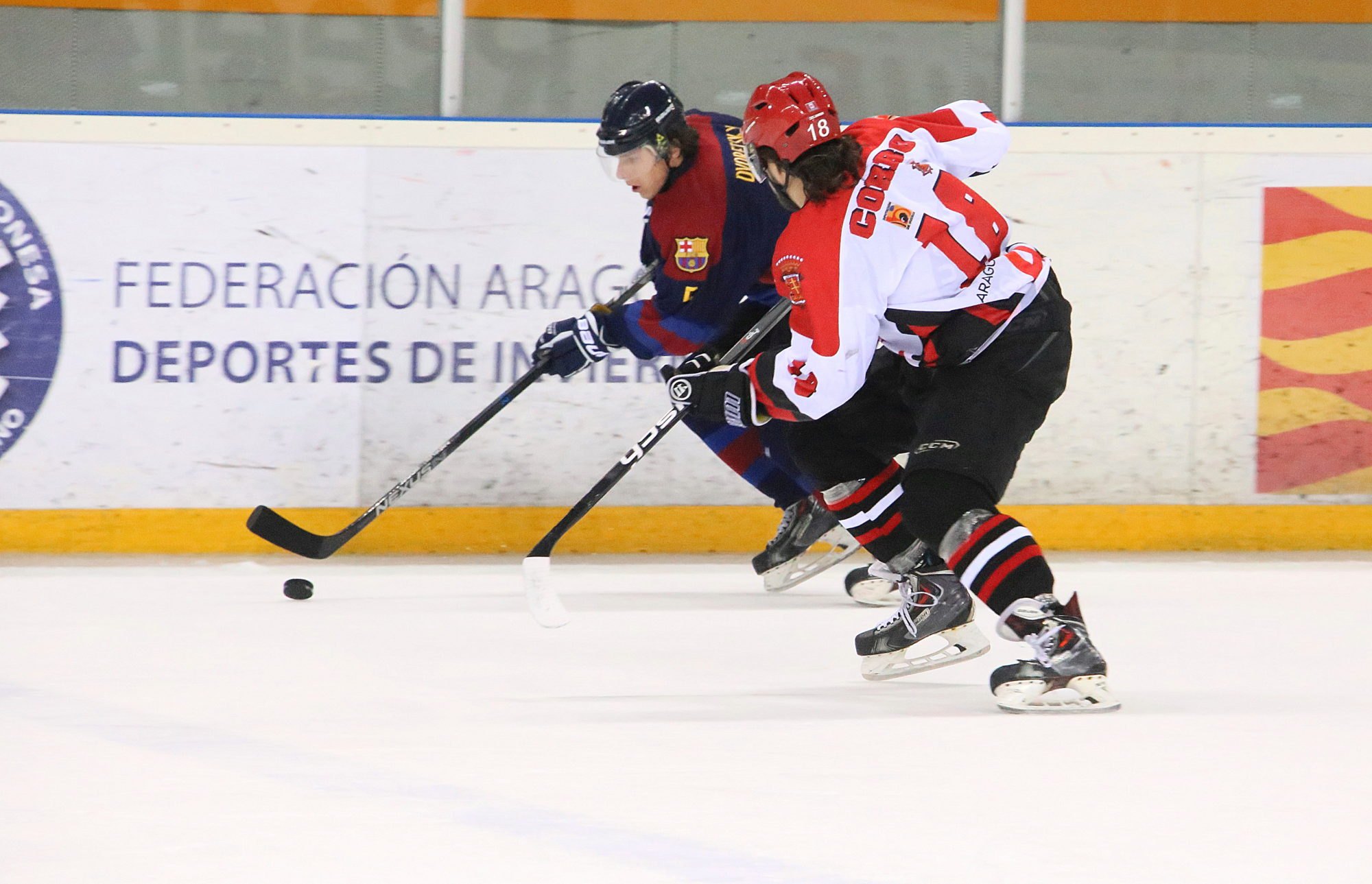 , CH Jaca y CHH Txuri Urdin a una victoria de la final de la LNHH, Real Federación Española Deportes de Hielo