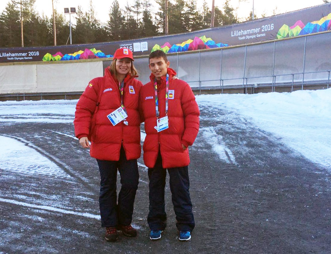 , Martín Souto representará a los deportes de hielo españoles en Lillehammer 2016, Real Federación Española Deportes de Hielo
