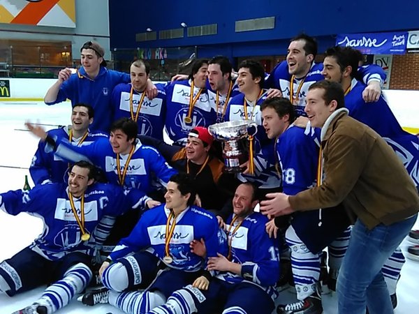 , CHH Txuri Urdín gana la Copa del Rey de Hockey Hielo, Real Federación Española Deportes de Hielo