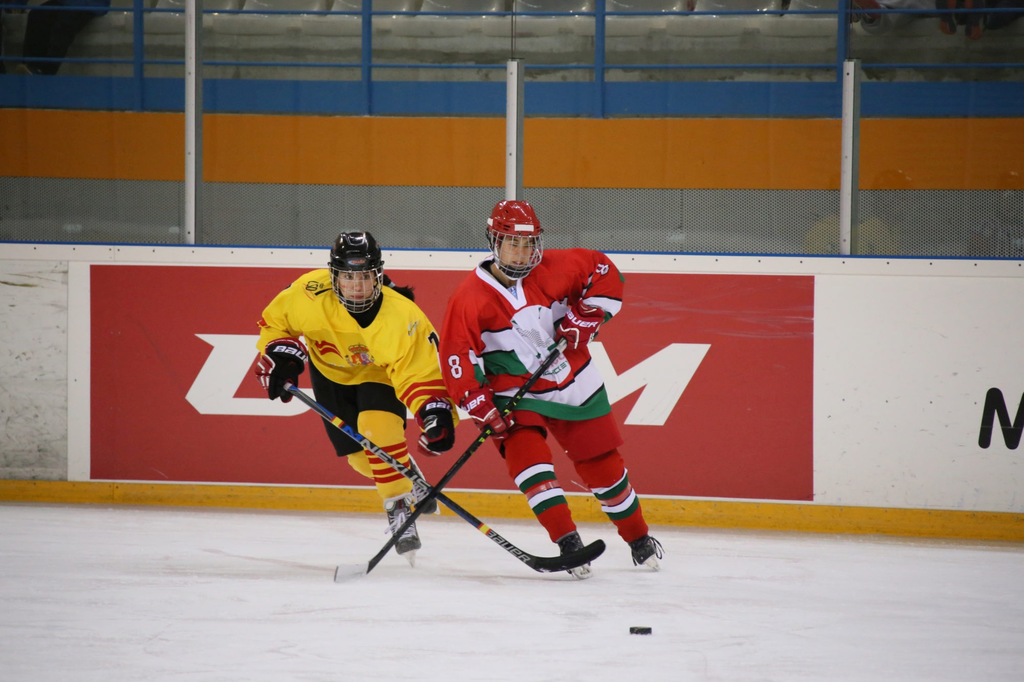 , España gana a México y da un paso de gigante hacia el oro en el Mundial de hockey hielo femenino de Jaca, Real Federación Española Deportes de Hielo