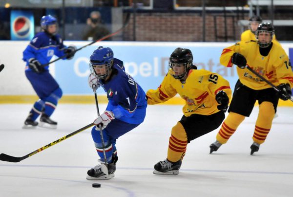 , España planta cara a Italia en el Preolímpico Femenino de Hockey Hielo, Real Federación Española Deportes de Hielo