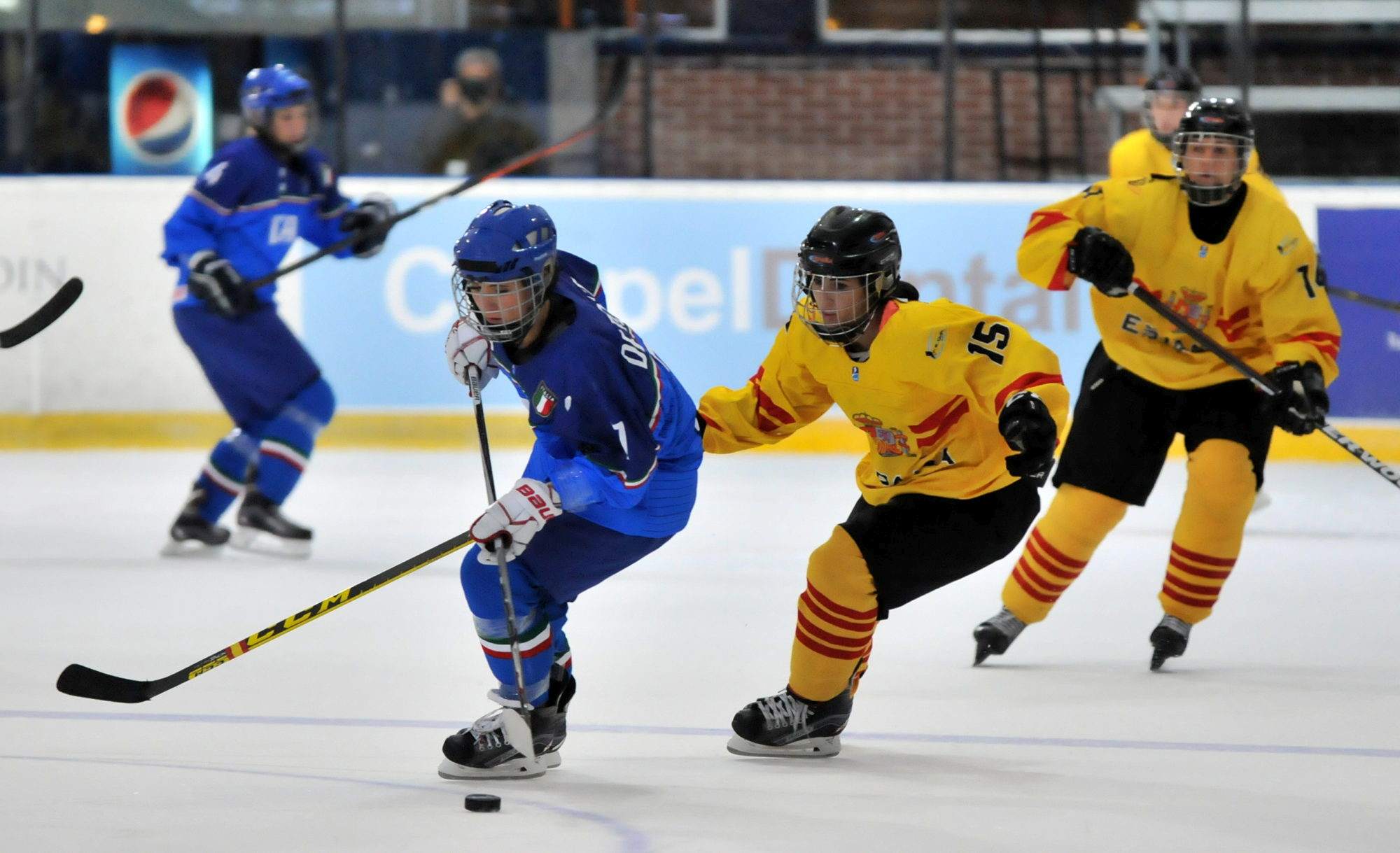 , España planta cara a Italia en el Preolímpico Femenino de Hockey Hielo, Real Federación Española Deportes de Hielo