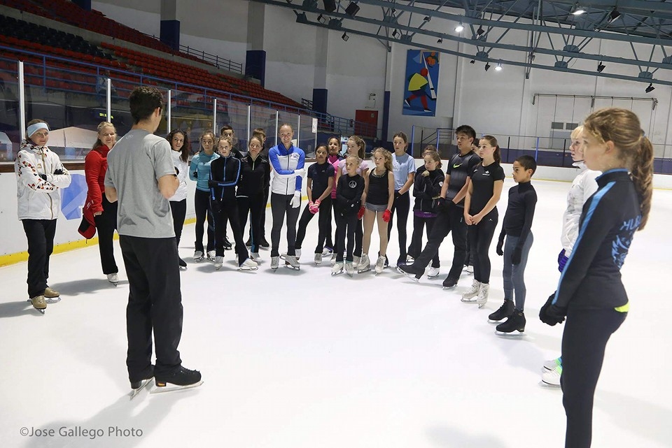 , Gran éxito de la Gala y el Camp de Verano de Javier Fernández en Andorra, Real Federación Española Deportes de Hielo