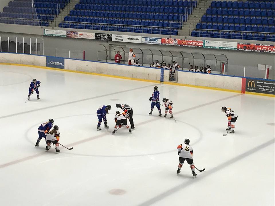 , La Selección U18 Femenina de Hockey Hielo finaliza el cuadrangular de Budapest, Real Federación Española Deportes de Hielo