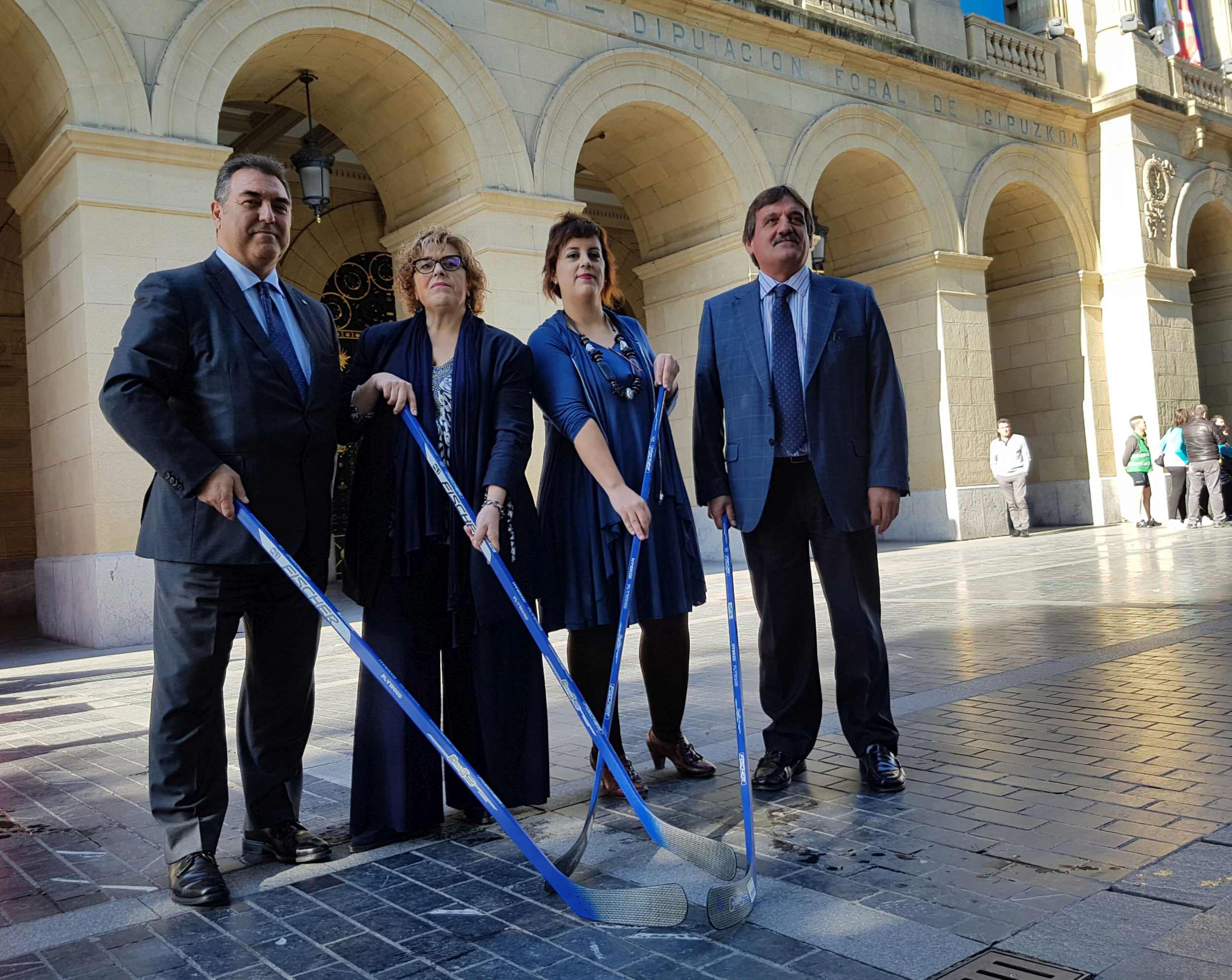 , Presentado el Preolímpico de Hockey Hielo Femenino de San Sebastián, Real Federación Española Deportes de Hielo