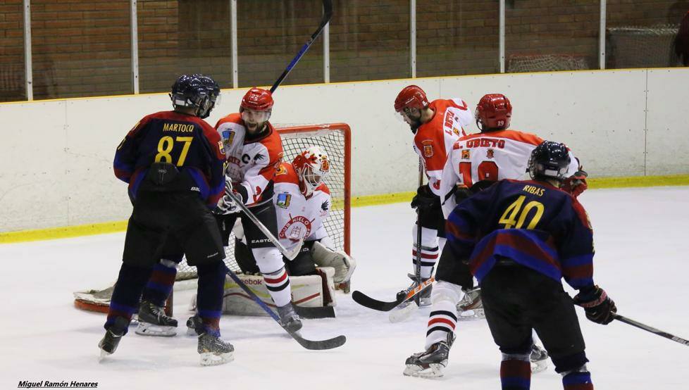 , Lucha por el liderato en la Liga Nacional de Hockey Hielo, Real Federación Española Deportes de Hielo