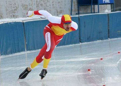 , Iñigo Vidondo Pulveriza el Record de España de velocidad, Real Federación Española Deportes de Hielo