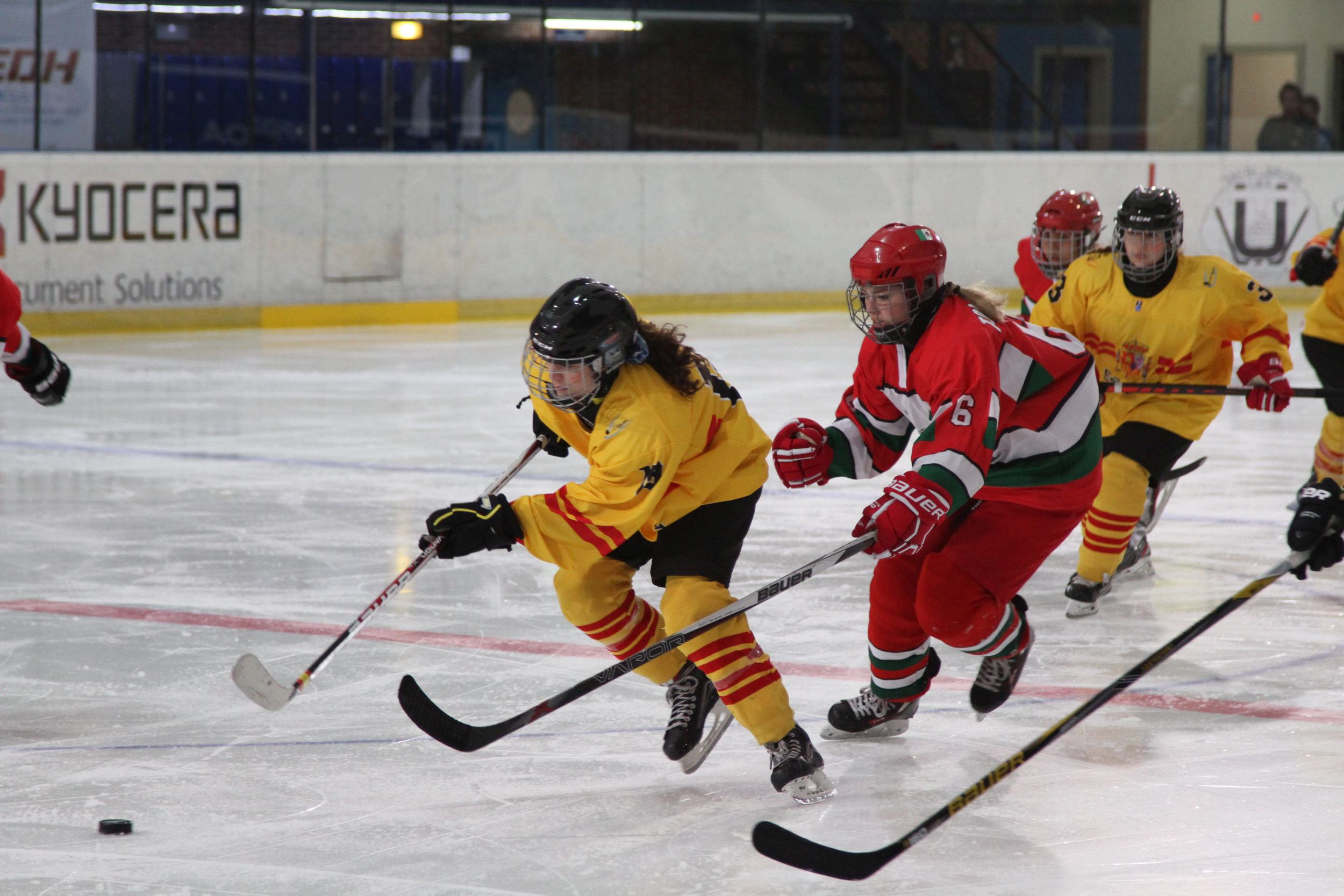 España logra plata en el Mundial Hockey Hielo Sub 18 Femenino - Real Federación Española Deportes de Hielo