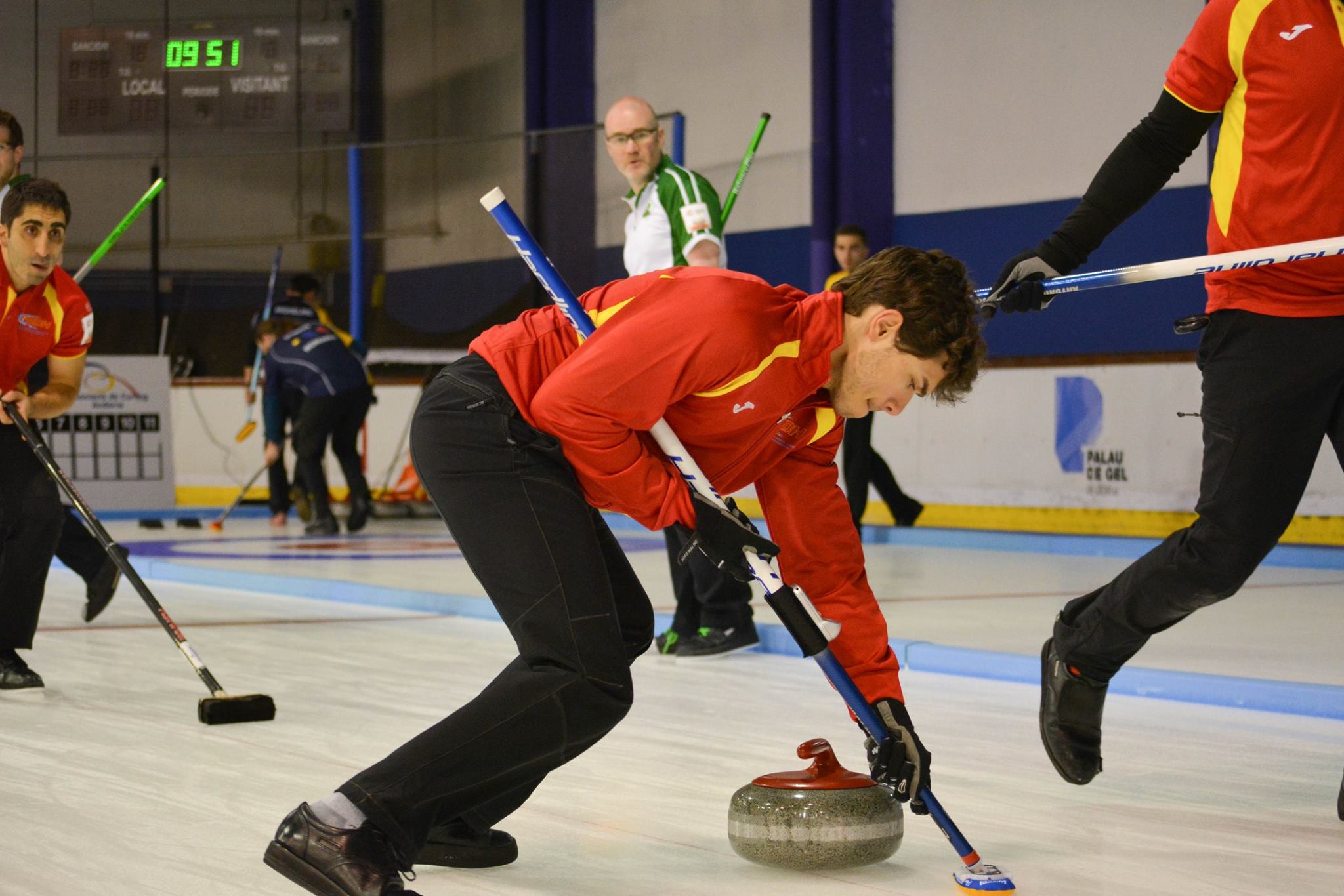 , España apunta a los Play Off en el Europeo C de Curling, Real Federación Española Deportes de Hielo