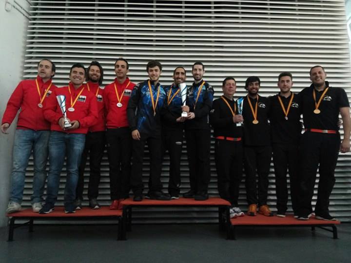 , Txuri Berri Estébanez y Harrikada ganan Liga y Copa de España de curling respectivamente, Real Federación Española Deportes de Hielo