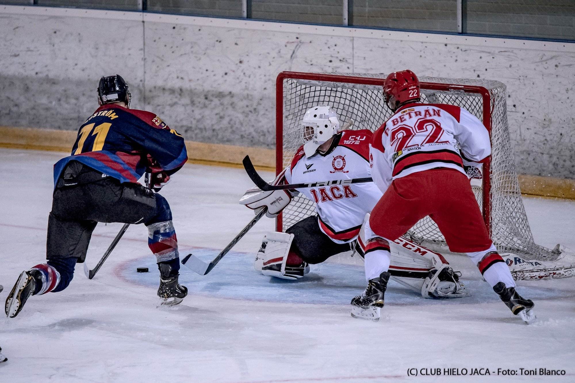 , CH Jaca y SAD Majadahonda lideran la LNHH, Real Federación Española Deportes de Hielo