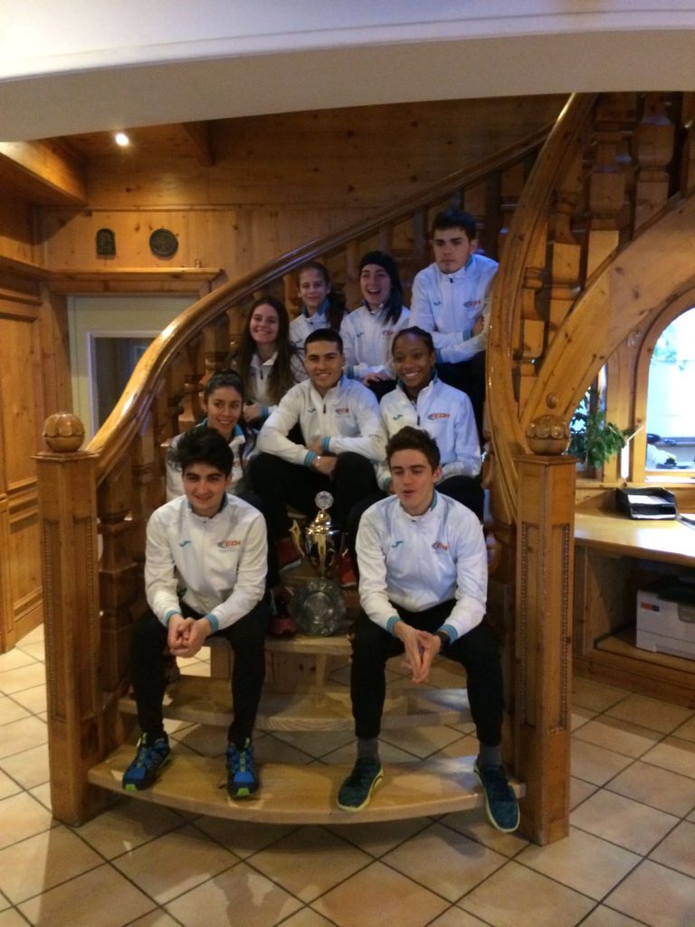 , El combinado espa&ntilde;ol de Velocidad destaca en Collalbo, Real Federaci&oacute;n Espa&ntilde;ola Deportes de Hielo