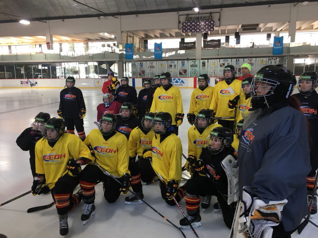 , La Selección Española U18 Femenina en México para disputar el Mundial, Real Federación Española Deportes de Hielo