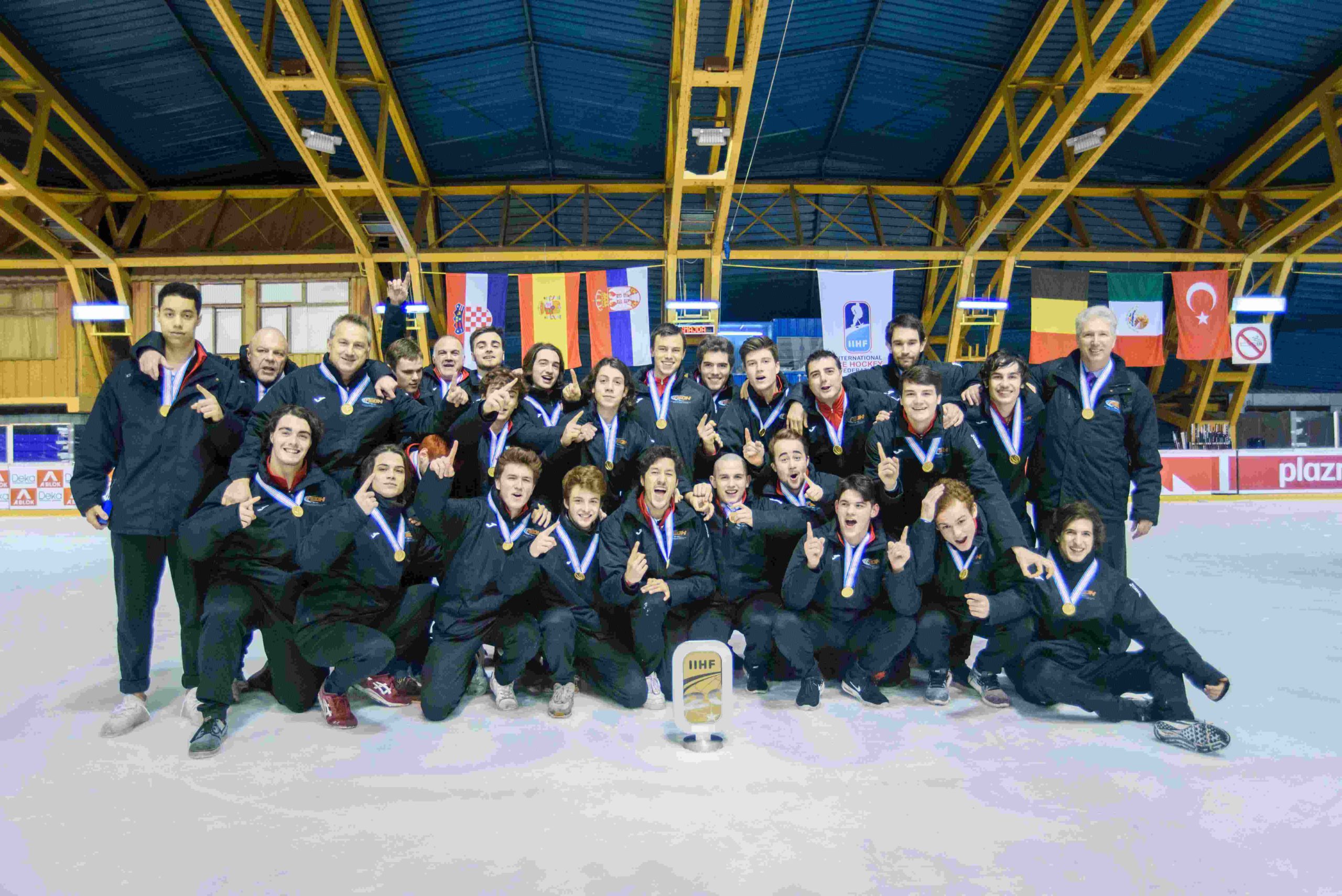 , Mundial de Hockey U20 División II, Grupo B, Real Federación Española Deportes de Hielo