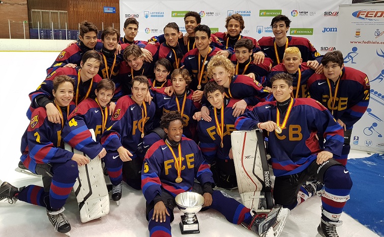 , ¡El FC Barcelona, Campeón de la Copa de España U17!, Real Federación Española Deportes de Hielo