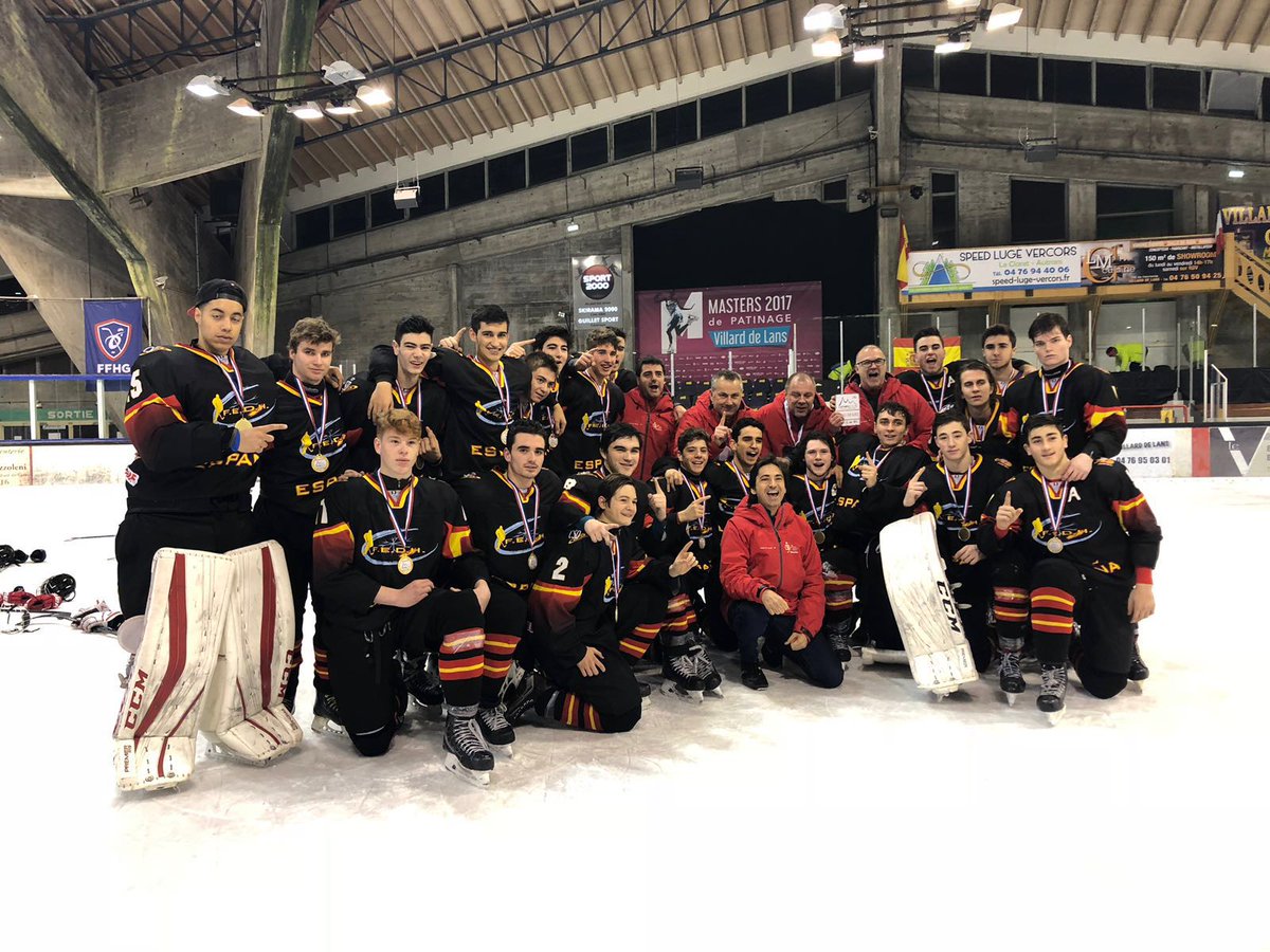 , ¡Oro del hockey hielo en Grenoble!, Real Federación Española Deportes de Hielo