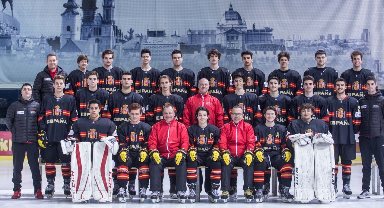 , La Selección U18 Masculina se juega el Oro Mundial en Zagreb, Real Federación Española Deportes de Hielo