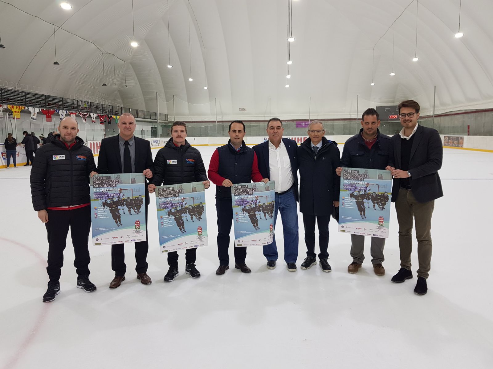 , Todo a punto para el Mundial Senior Masculino de Hockey Hielo, Real Federación Española Deportes de Hielo