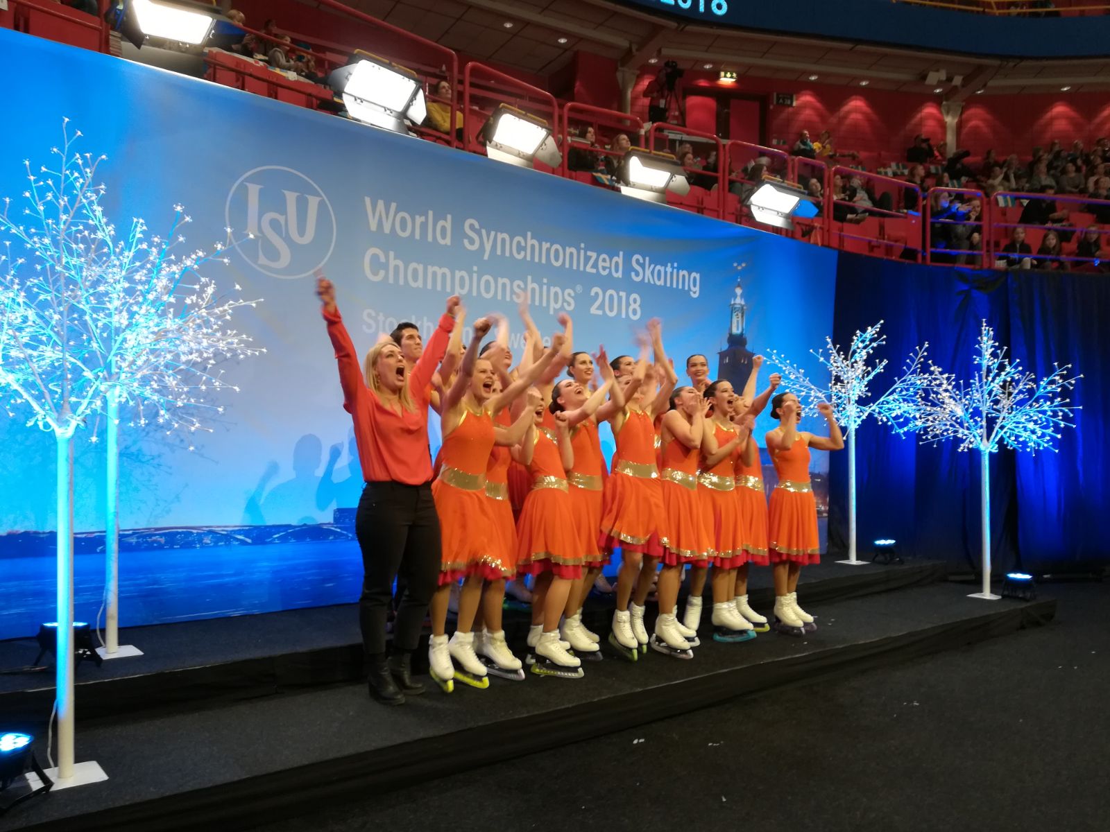 , El Team Fusion muestra su gran trabajo del a&ntilde;o en el Mundial de Synchro, Real Federaci&oacute;n Espa&ntilde;ola Deportes de Hielo