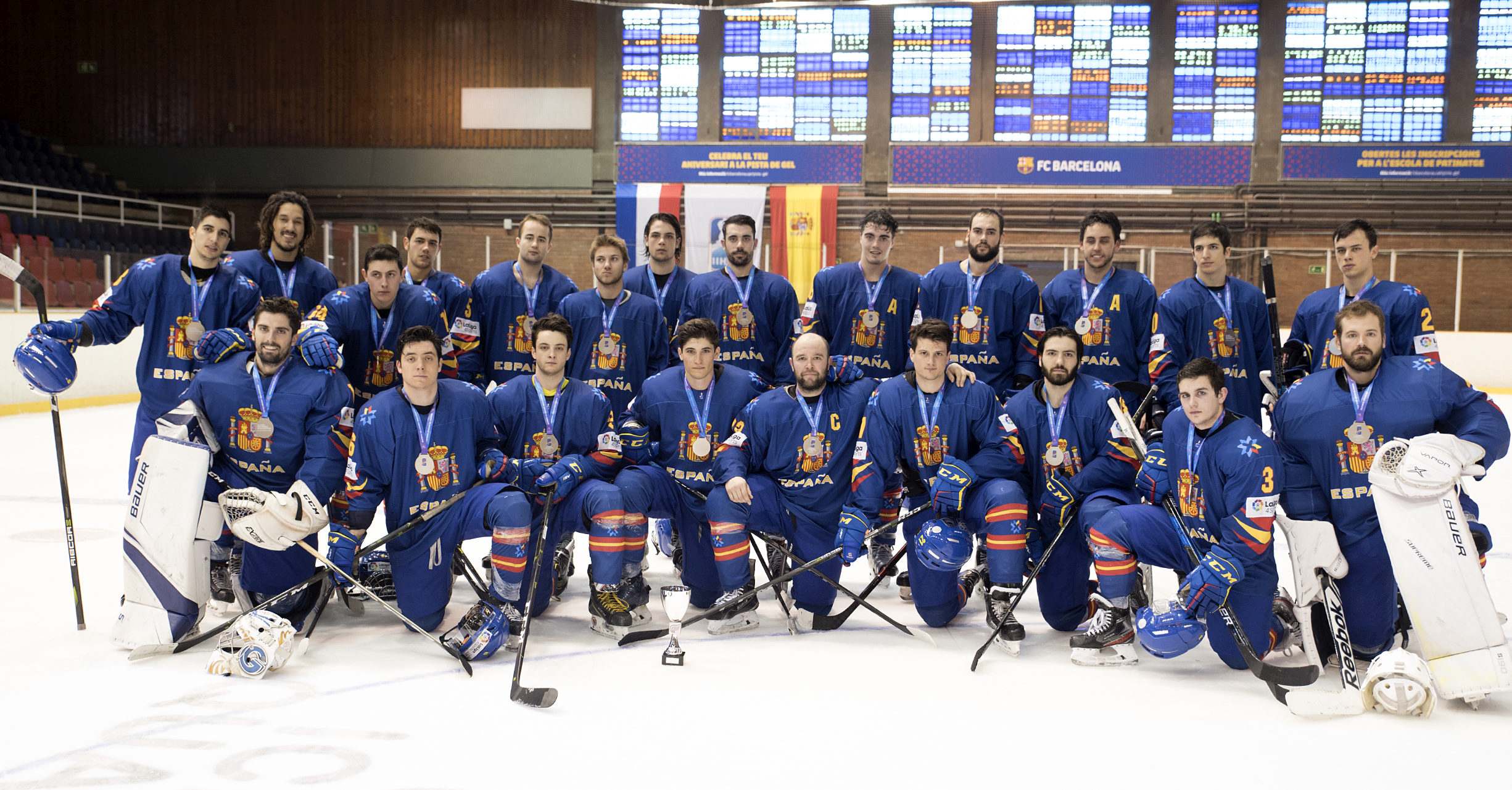 , España roza la victoria en el Preolímpico de Hockey Hielo, Real Federación Española Deportes de Hielo