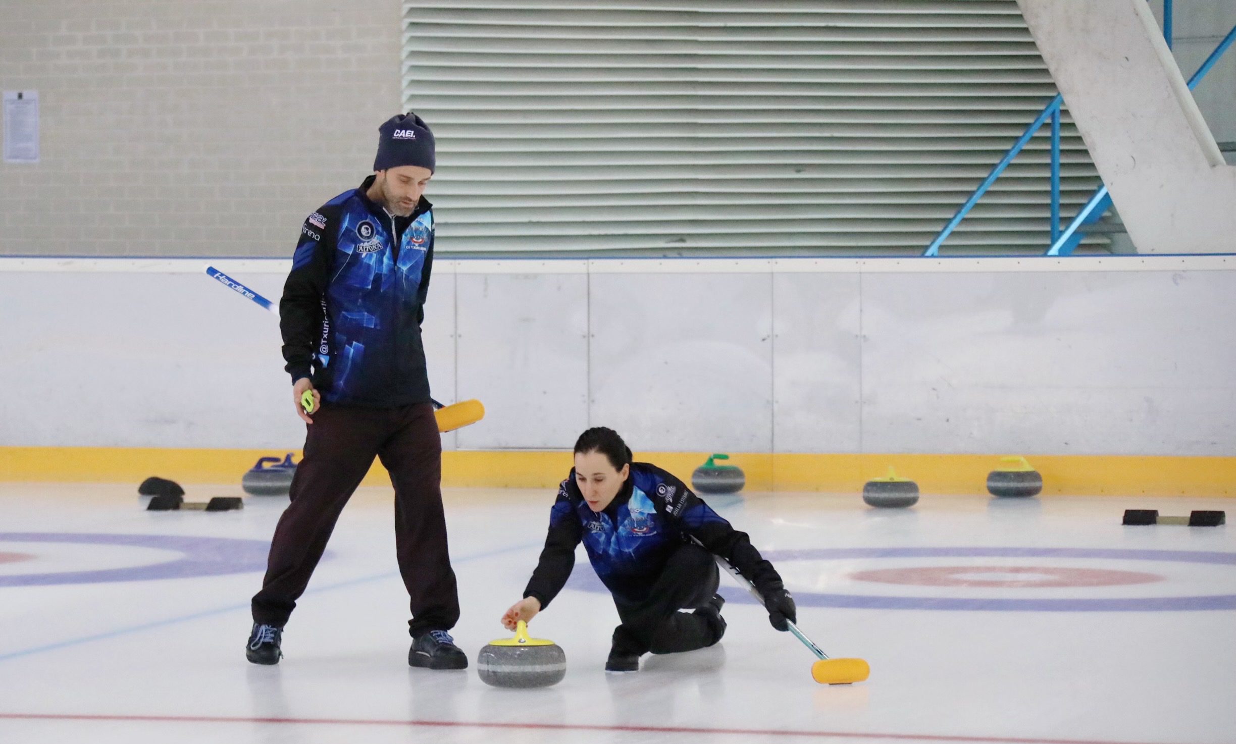 , Todo listo para el Campeonato de España de Curling Dobles Mixtos, Real Federación Española Deportes de Hielo