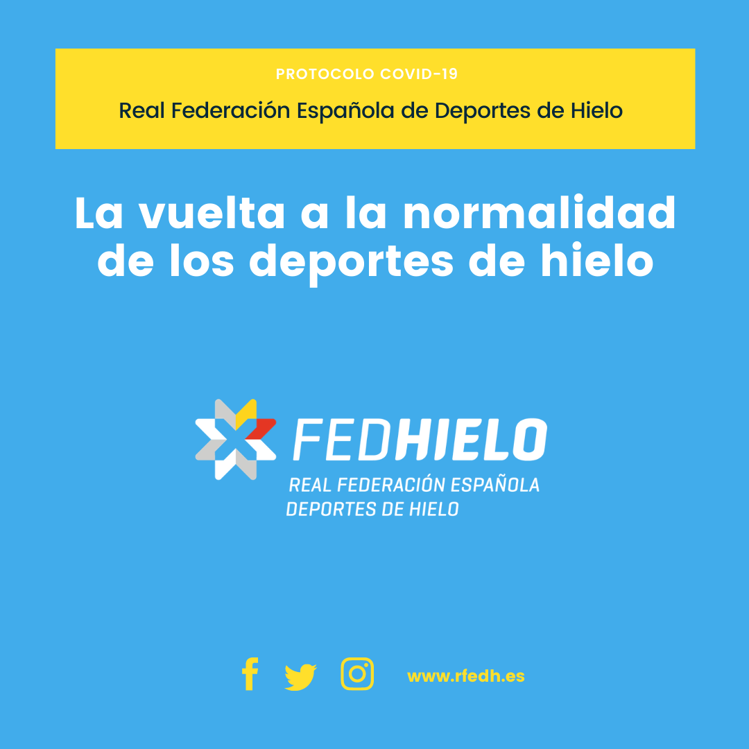 Protocolo COVID-19 | FEDHIELO. Real Federación Española Deportes de Hielo