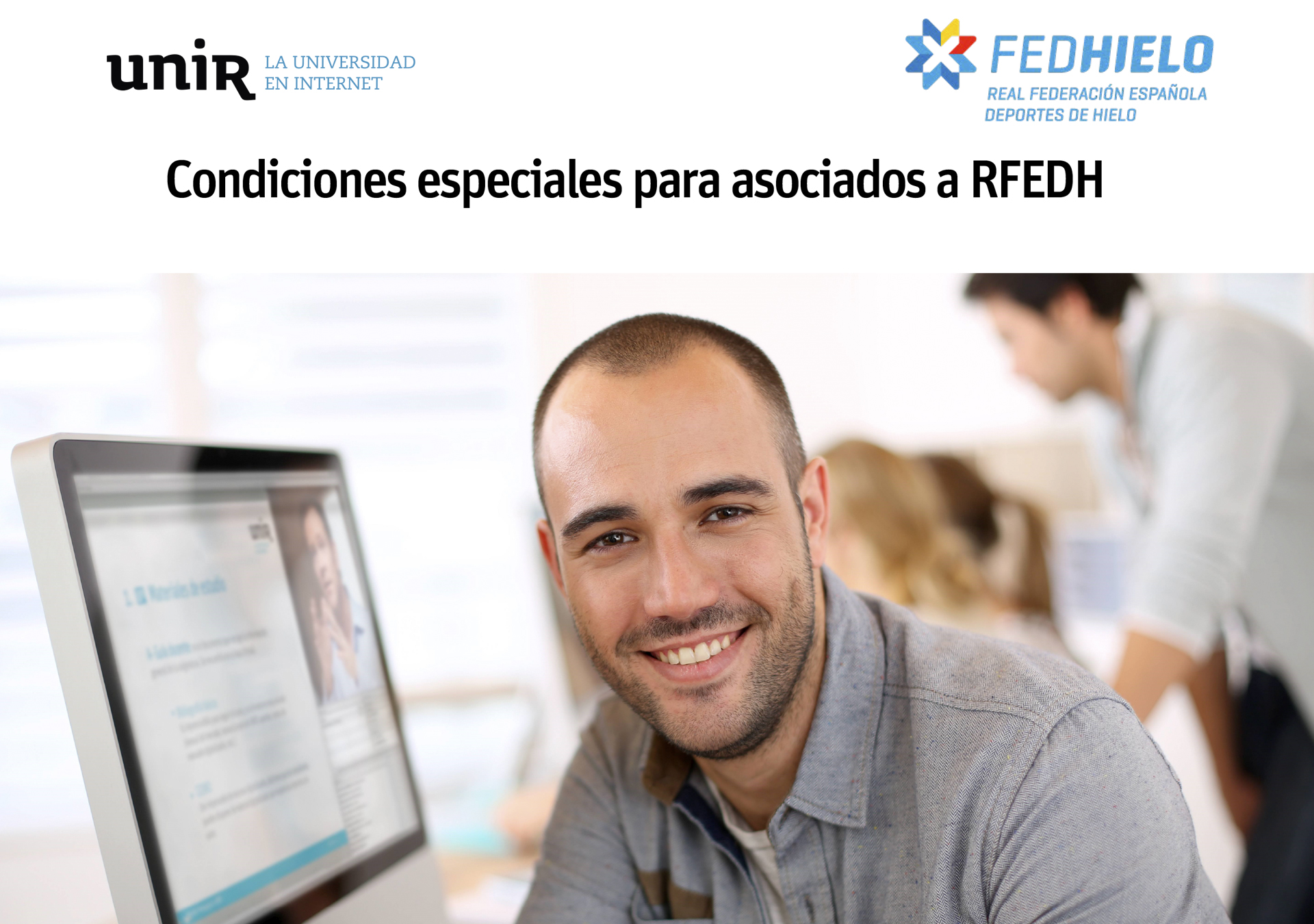 UNIR, La RFEDH y la UNIR llegan a un acuerdo de colaboración, Real Federación Española Deportes de Hielo