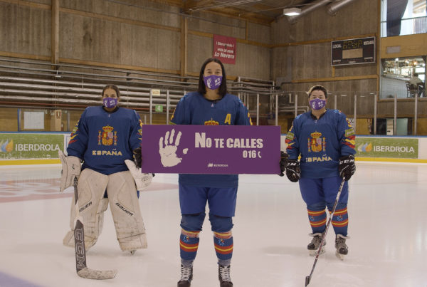 Violencia de género, La RFEDH se une a Iberdrola en el Día contra la #ViolenciaDeGénero, Real Federación Española Deportes de Hielo