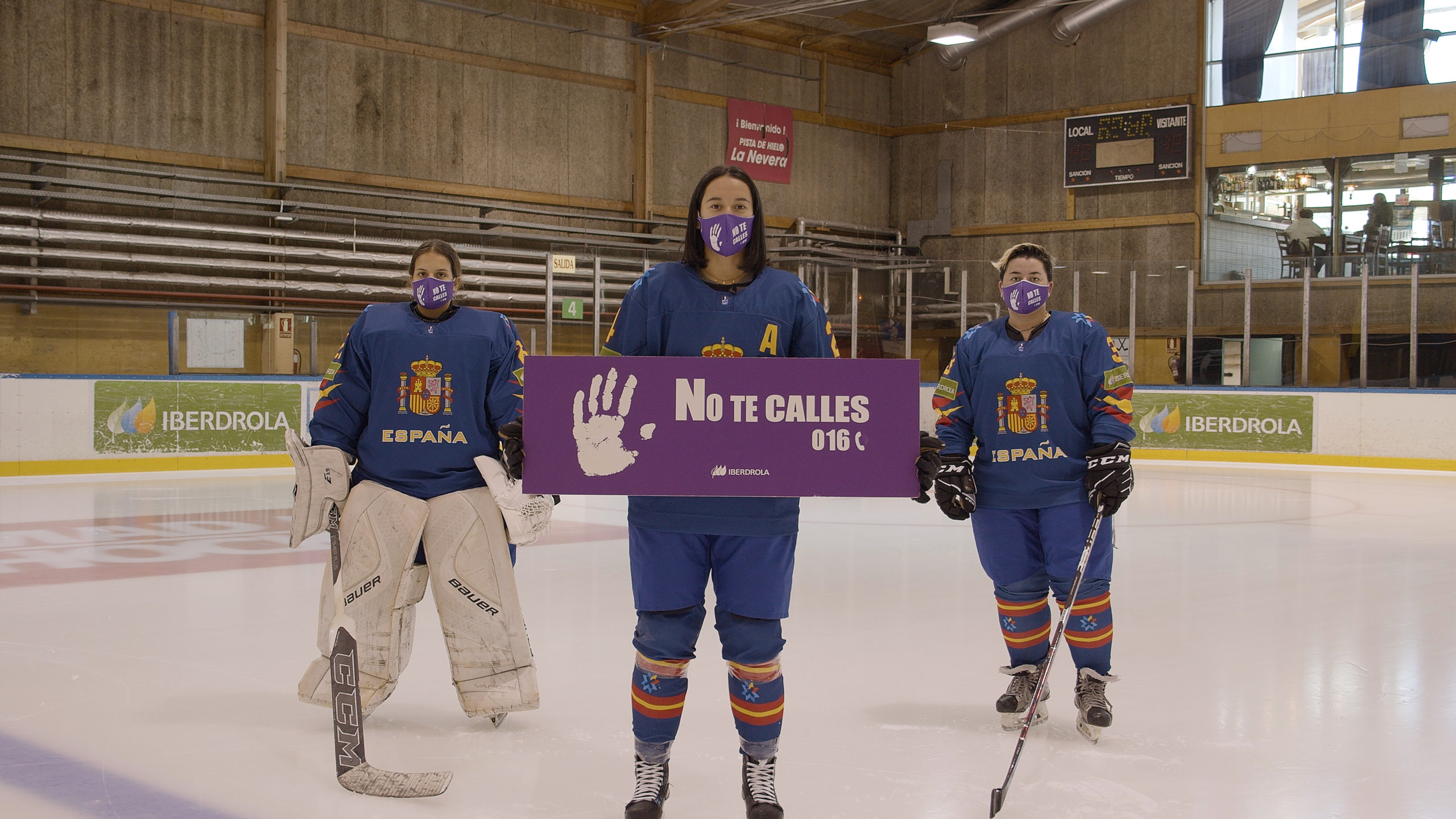 Violencia de género, La RFEDH se une a Iberdrola en el Día contra la #ViolenciaDeGénero, Real Federación Española Deportes de Hielo