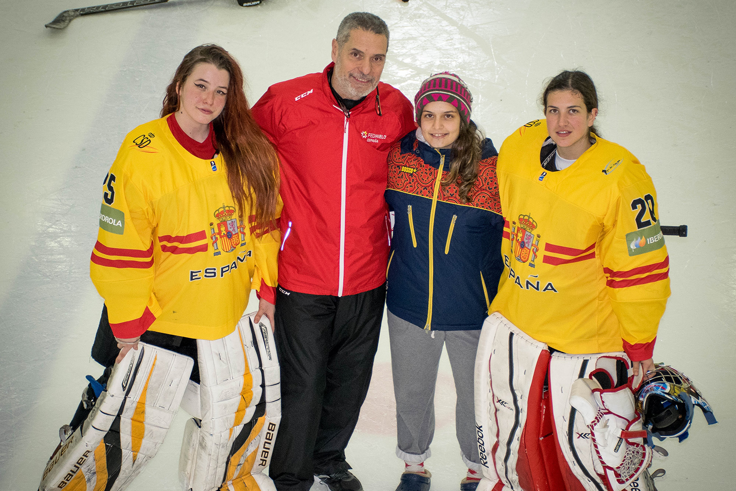 Juano Tejeiro, La RFEDH y Juano Tejeiro ofrecen una sesión formativa para porteros y porteras, Real Federación Española Deportes de Hielo