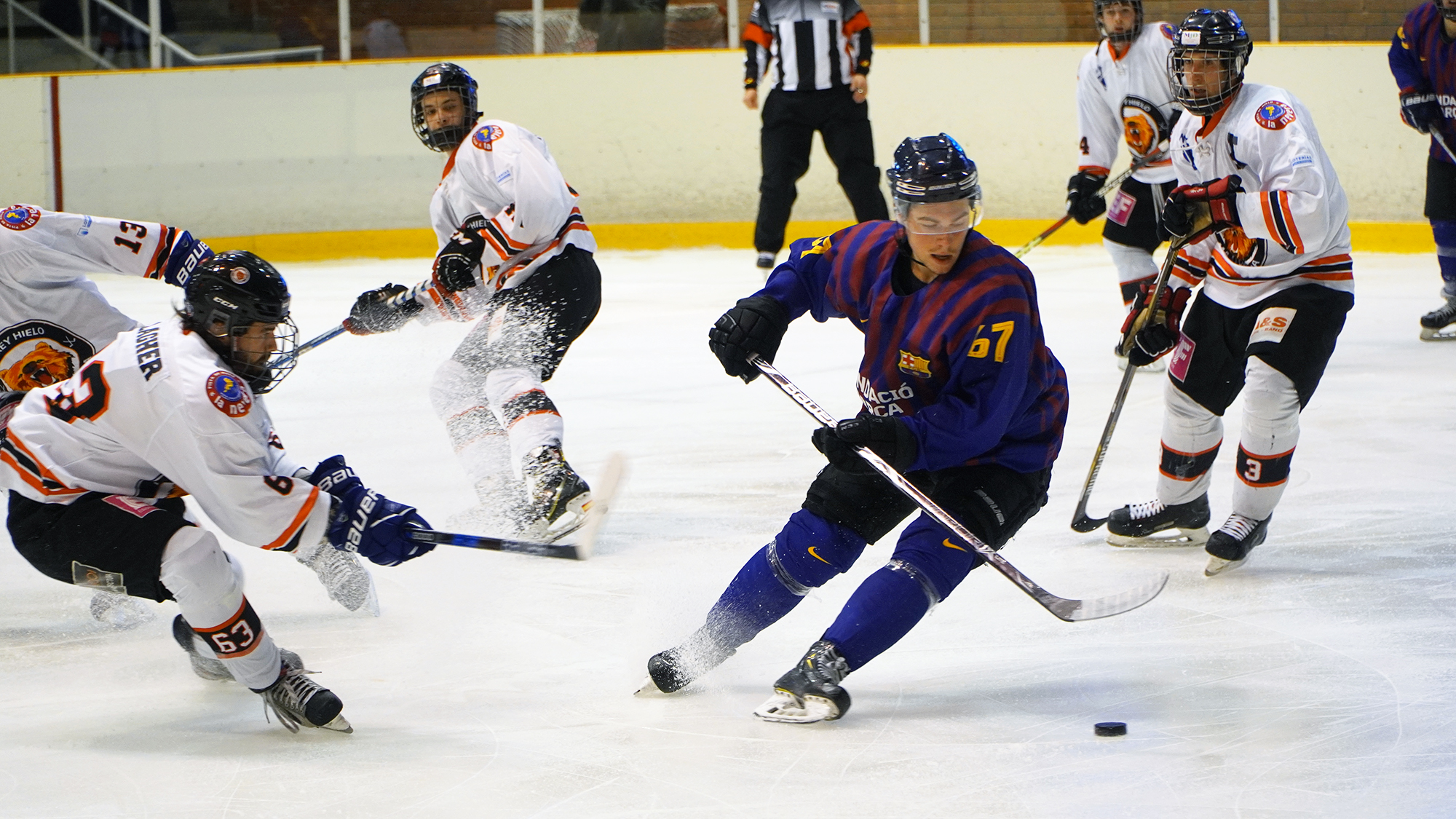 Barça Hockey Gel, El Barça Hockey Gel pone la directa, Real Federación Española Deportes de Hielo