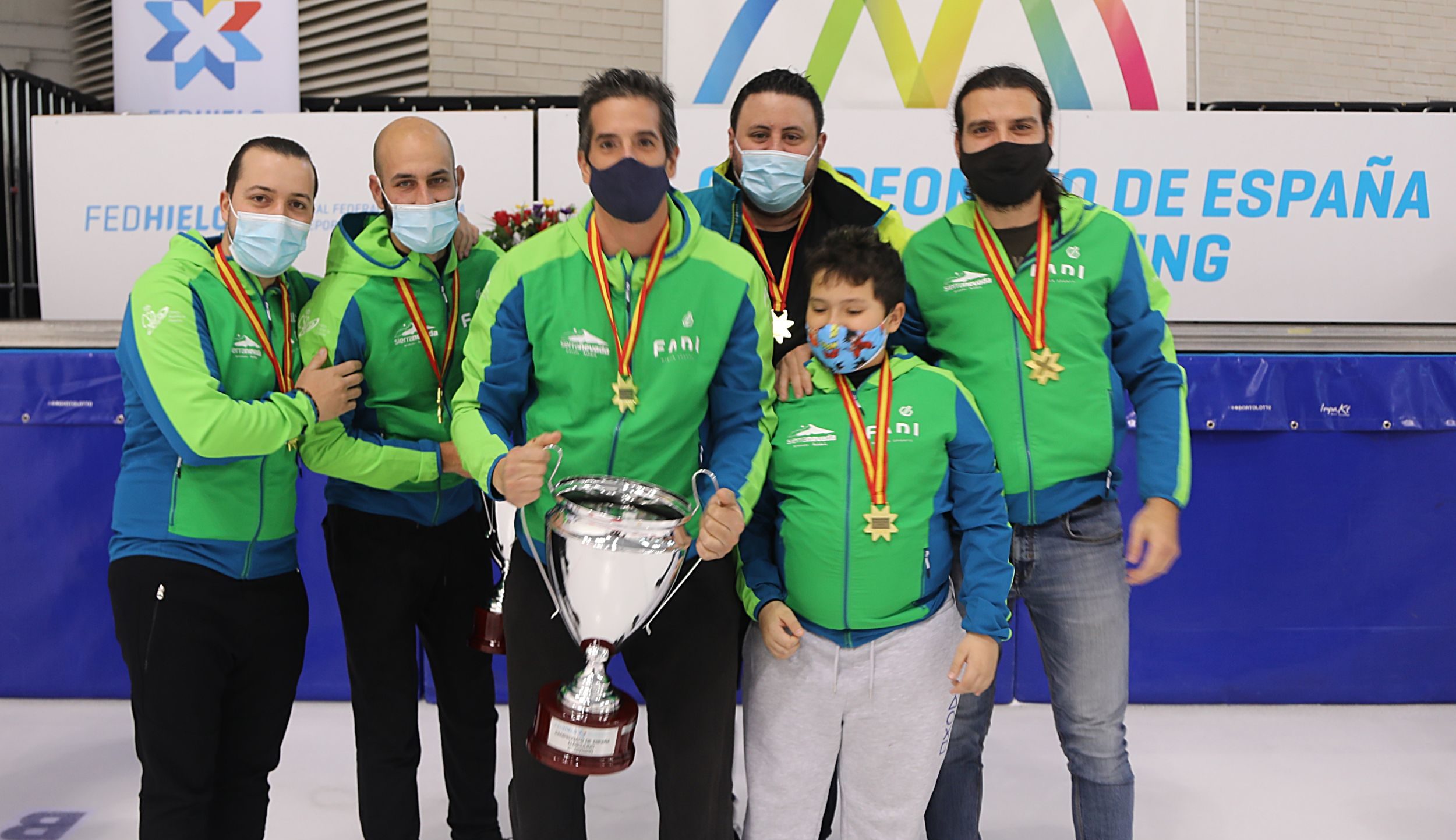 Curling, Los Compadres Curling y Harrikada Lacturale logran el ascenso a 1ª División Masculina, Real Federación Española Deportes de Hielo