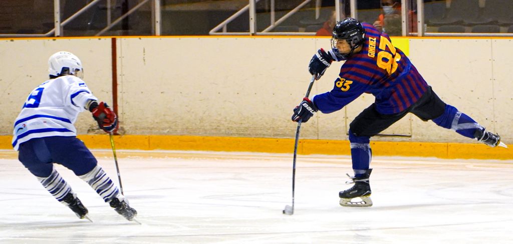 Barça Hockey Gel, El Barça Hockey Gel, nuevo líder de la LNHH Loterías, Real Federación Española Deportes de Hielo