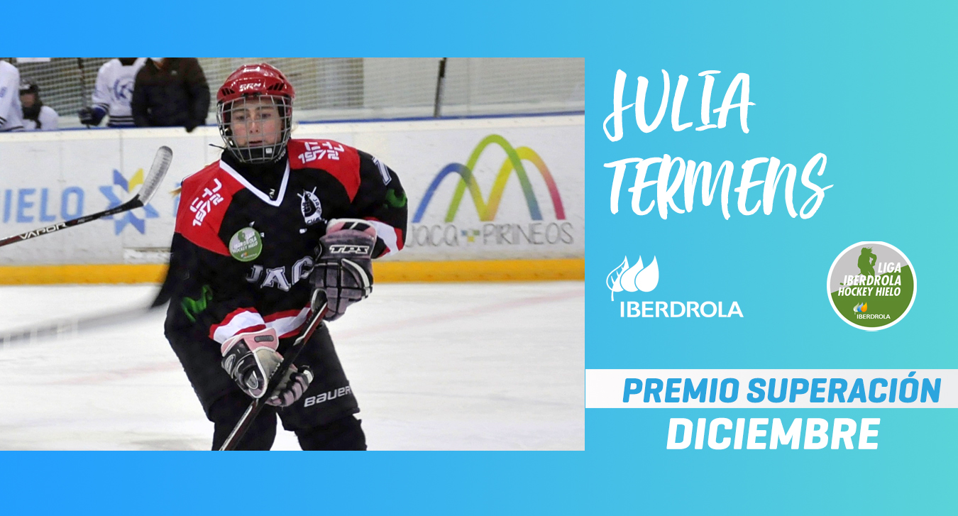 iberdrola, Júlia Tèrmens se lleva el Premio Superación Iberdrola de diciembre, Real Federación Española Deportes de Hielo