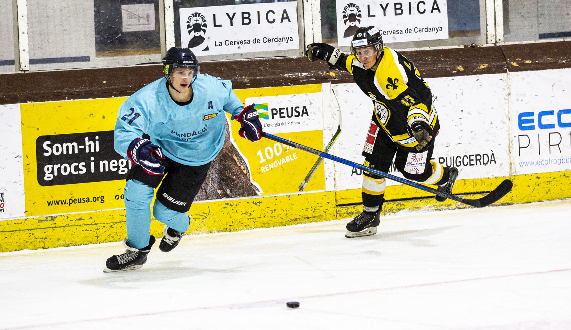 Barça, Barça Hockey Gel-CG Puigcerdà: duelo clave por el liderato, Real Federación Española Deportes de Hielo