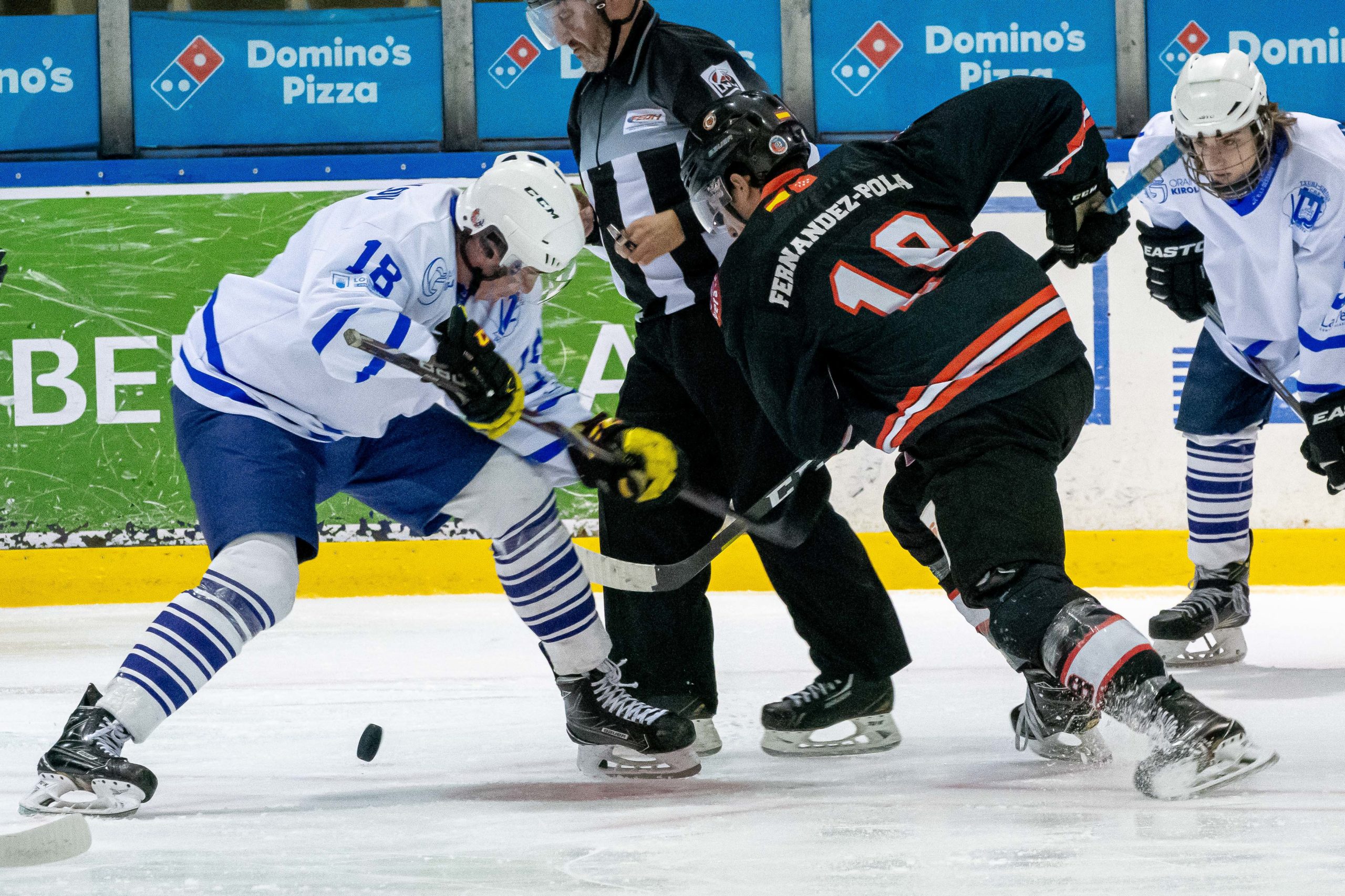 LNHH, Los locales mandan en la Jornada 12 de la LNHH Loterías, Real Federación Española Deportes de Hielo