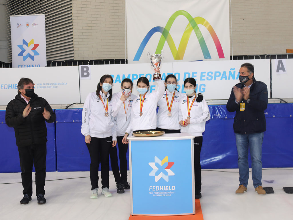 , Iparpolo, ¡nuevas Campeonas de España de curling!, Real Federación Española Deportes de Hielo