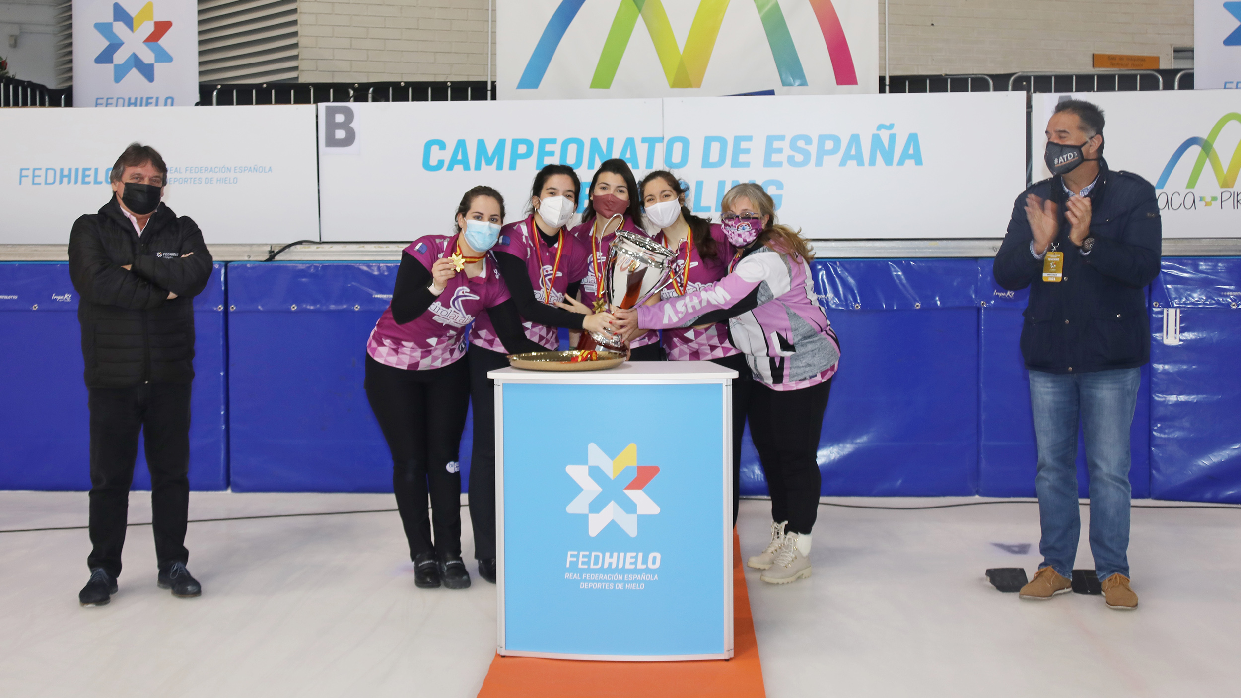 , Iparpolo, ¡nuevas Campeonas de España de curling!, Real Federación Española Deportes de Hielo